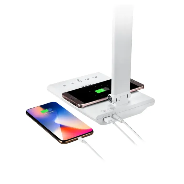 【奇美家電】時尚LED QI無線充電 護眼檯燈