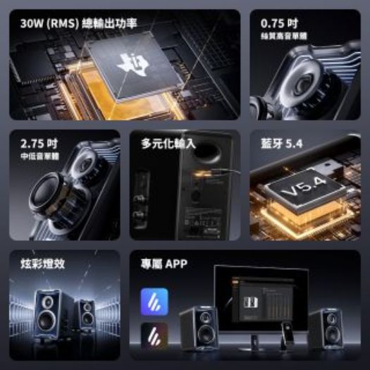 2.0 桌面藍牙喇叭QR30