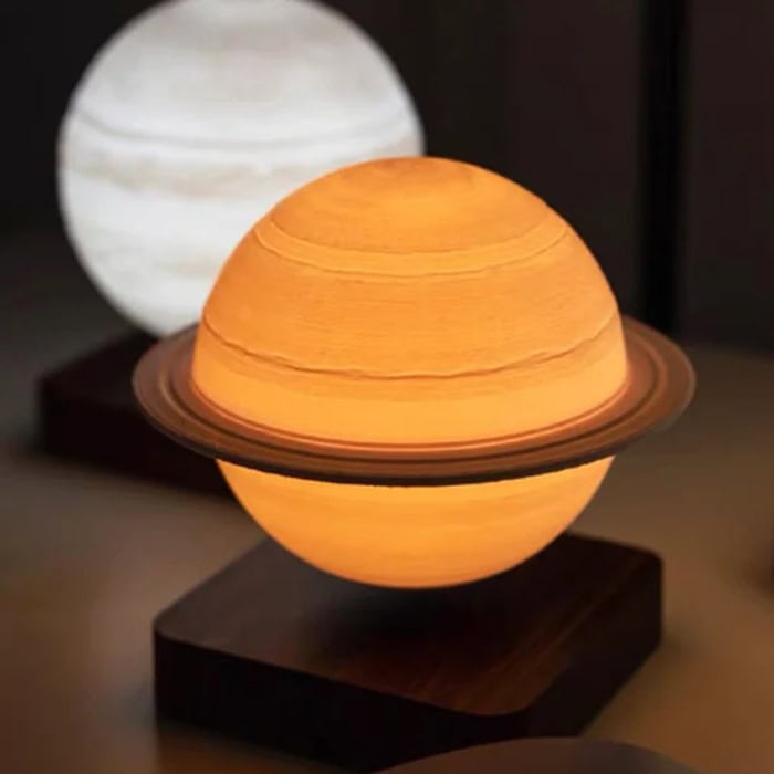 懸浮土星小夜燈