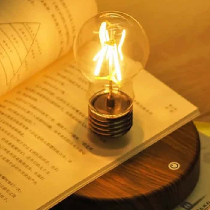 懸浮燈泡小夜燈